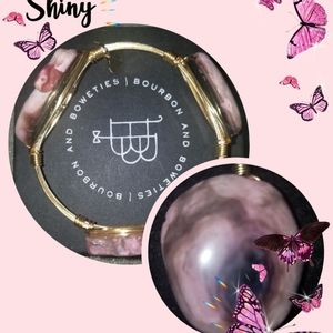 Bourbon and Boweties Lilac Bangle NWOT